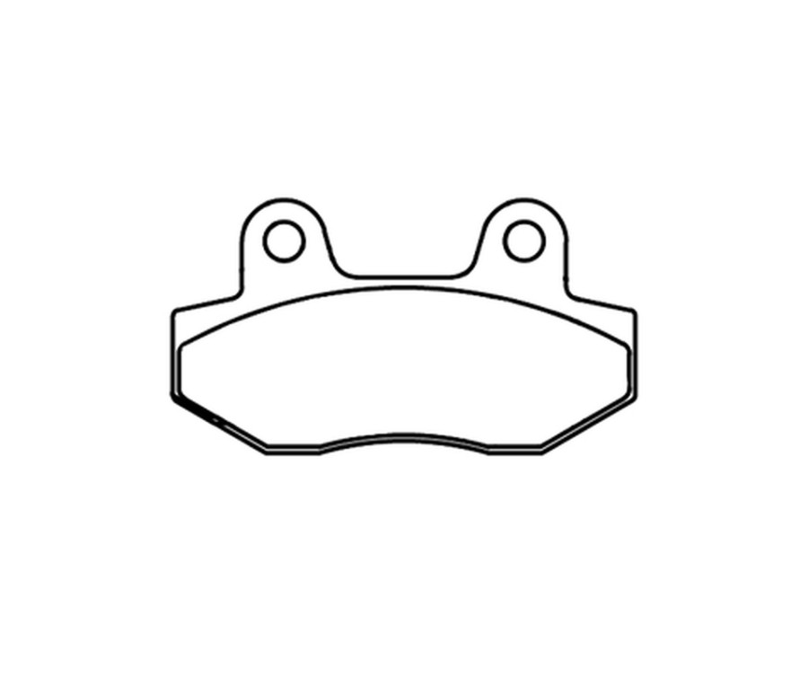 Plaquettes de frein CL BRAKES Scooter métal fritté - 3078SC - 1035167