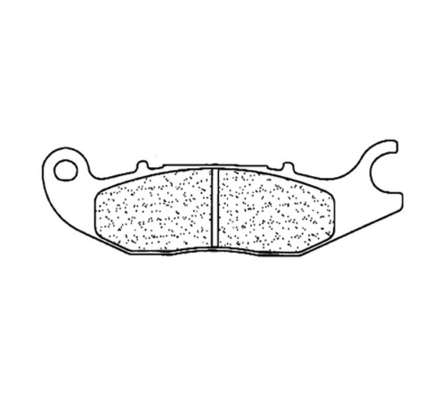 Plaquettes de frein CL BRAKES route métal fritté - 1148XBK5 - 1034715