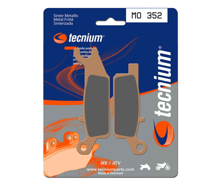 Plaquettes de frein TECNIUM MX/Quad métal fritté - MO352 - 1022893