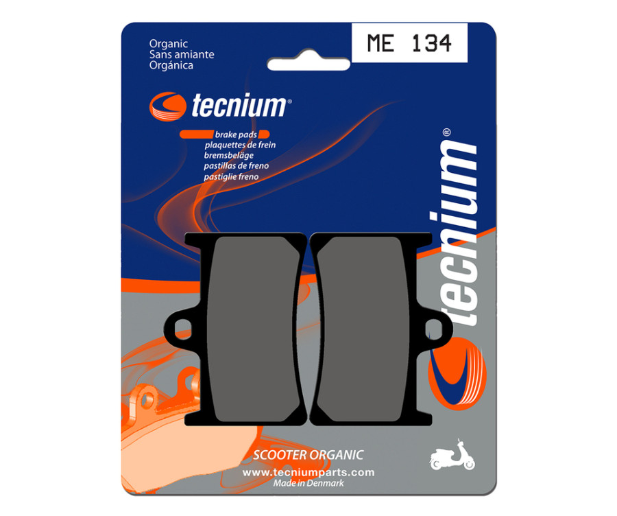 Plaquettes de frein TECNIUM Scooter organique - ME134 - 1022613