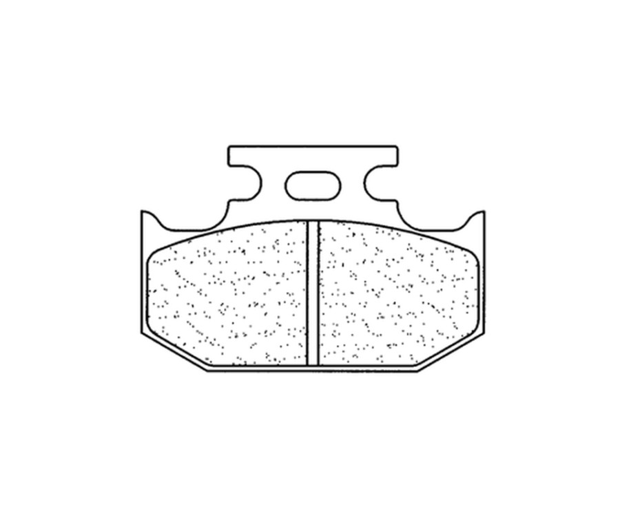Plaquettes de frein CL BRAKES Quad métal fritté - 2923ATV1 - 1035062