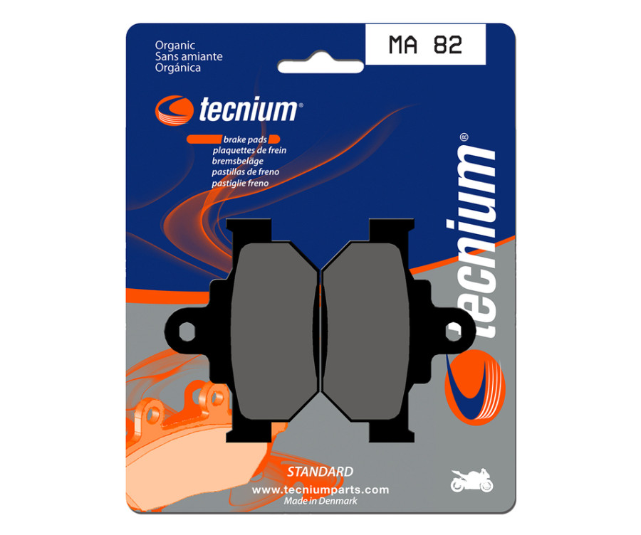 Plaquettes de frein TECNIUM route organique - MA82 - 1022551