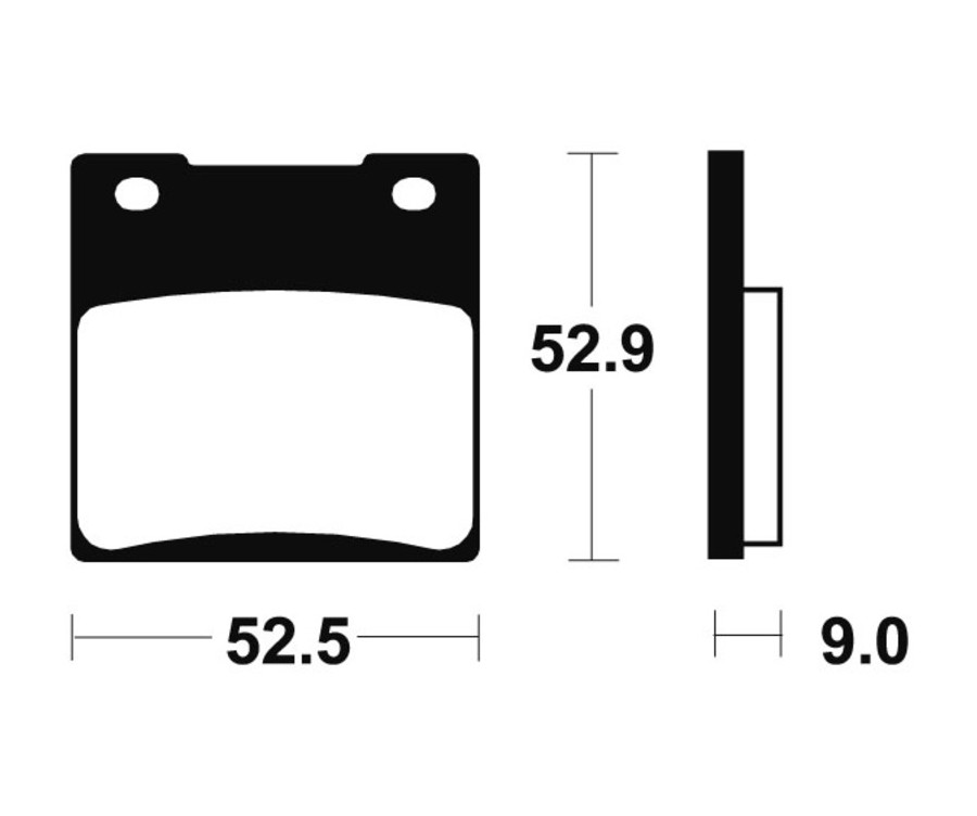 Plaquettes de frein TECNIUM Performance métal fritté - MR56 - 1023095
