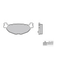 Plaquettes de frein BREMBO Scooter métal fritté - 07059XS Plaquettes de frein BREMBO Scooter métal fritté - 07059XS
