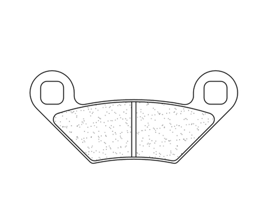 Plaquettes de frein CL BRAKES Quad métal fritté - 1222ATV1 - 1034765