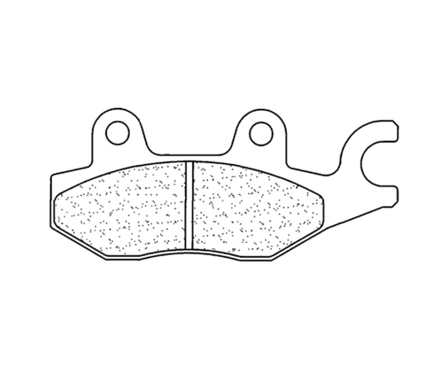 Plaquettes de frein CL BRAKES Quad métal fritté - 2326ATV1 - 1034893