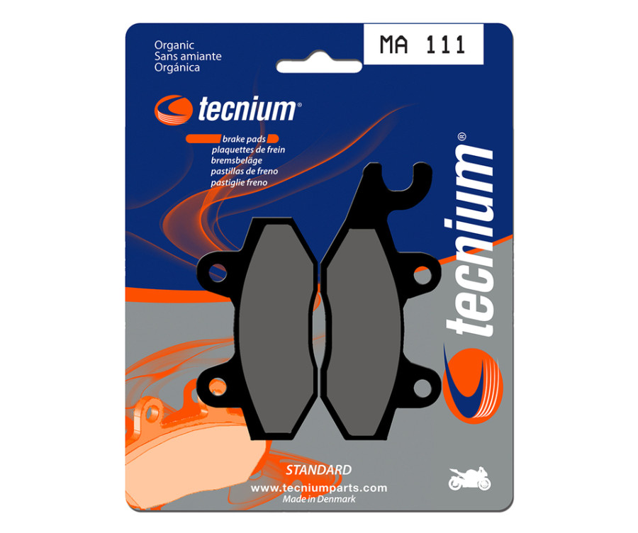 Plaquettes de frein TECNIUM route organique - MA111 - 1022334
