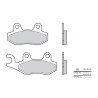 Plaquettes de frein BREMBO Scooter carbone céramique - 07076CC - 1035766
