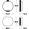 Plaquettes de frein TECNIUM route organique - MA10 - 1022324