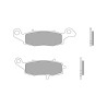 Plaquettes de frein BREMBO route/sport métal fritté - 07KA19SR - 1103767