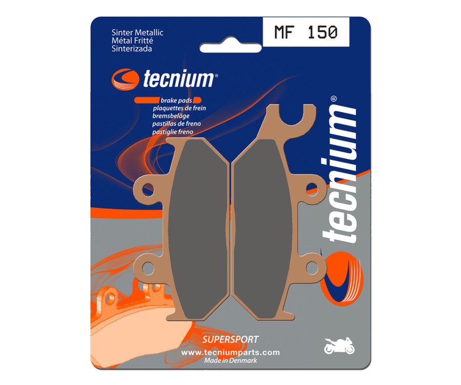 Plaquettes de frein TECNIUM Performance métal fritté - MF150 - 1022732