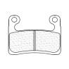 Plaquettes de frein CL BRAKES Racing métal fritté - 1257C60 - 1048290