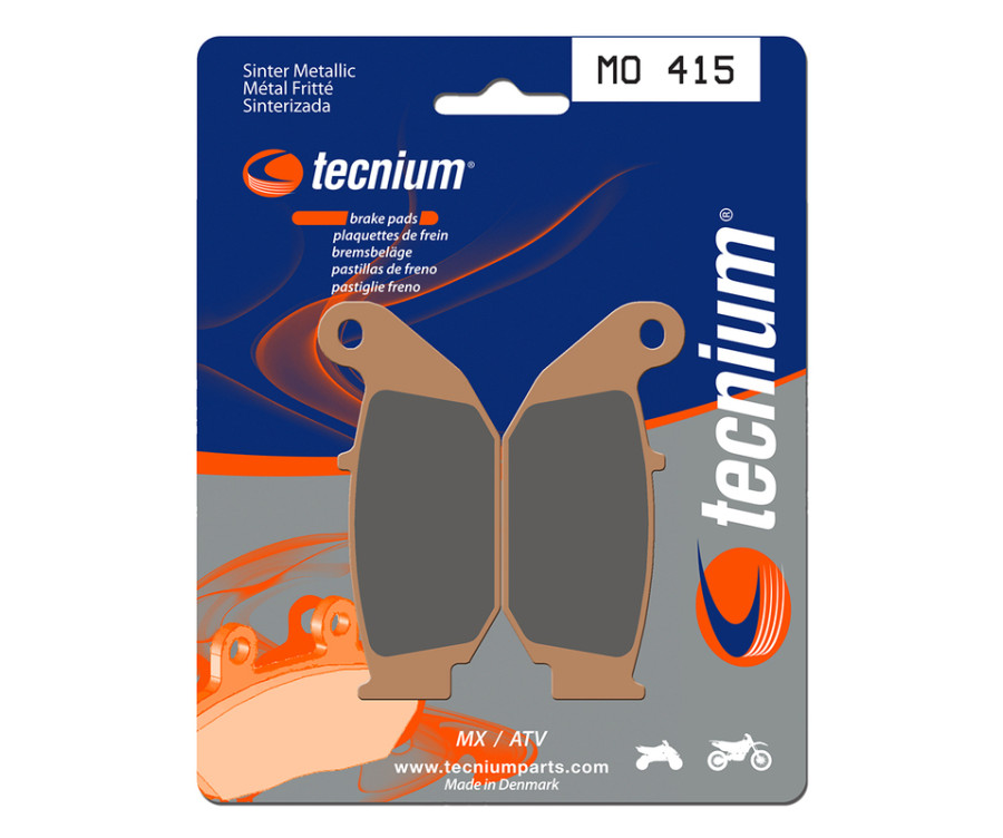 Plaquettes de frein TECNIUM MX/Quad métal fritté - MO415 - 1022911