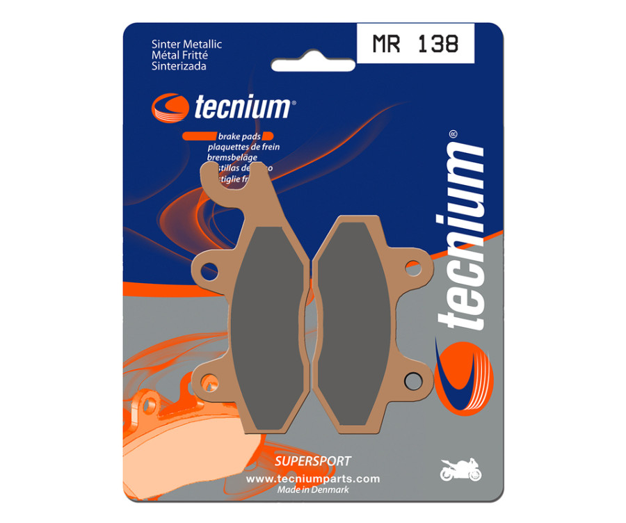Plaquettes de frein TECNIUM Performance métal fritté - MR138 - 1023041