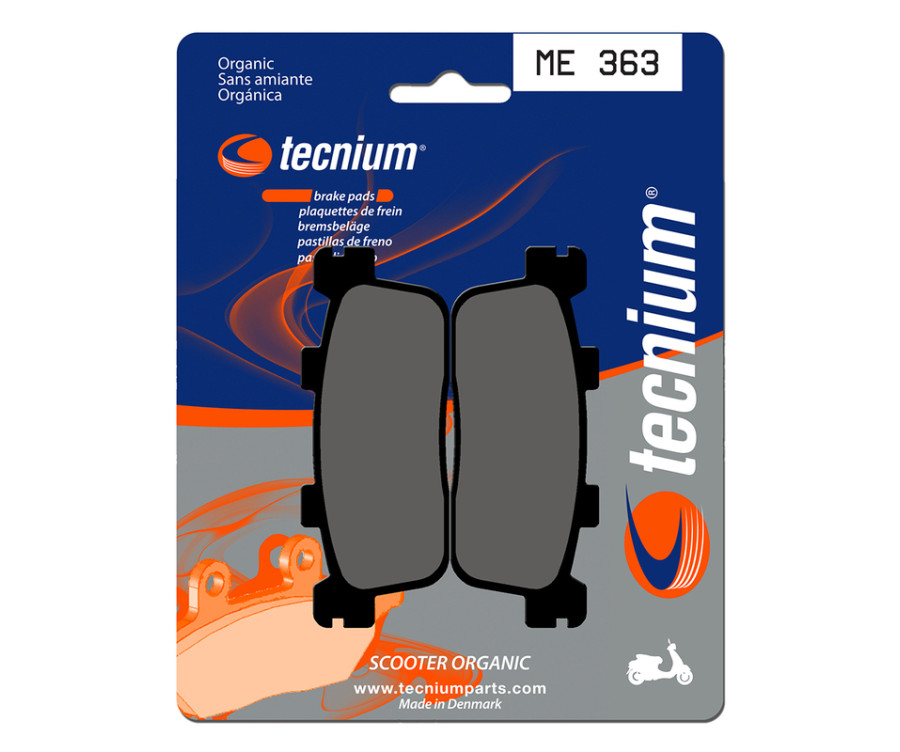 Plaquettes de frein TECNIUM Scooter organique - ME363 - 1022688