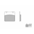 Plaquettes de frein BREMBO route métal fritté - 07SU06SP Plaquettes de frein BREMBO route métal fritté - 07SU06SP