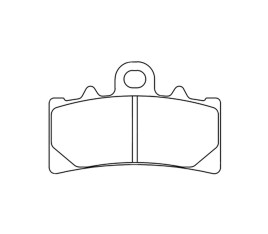 Plaquettes de frein CL BRAKES route métal fritté - 1233A3+ - 1034771