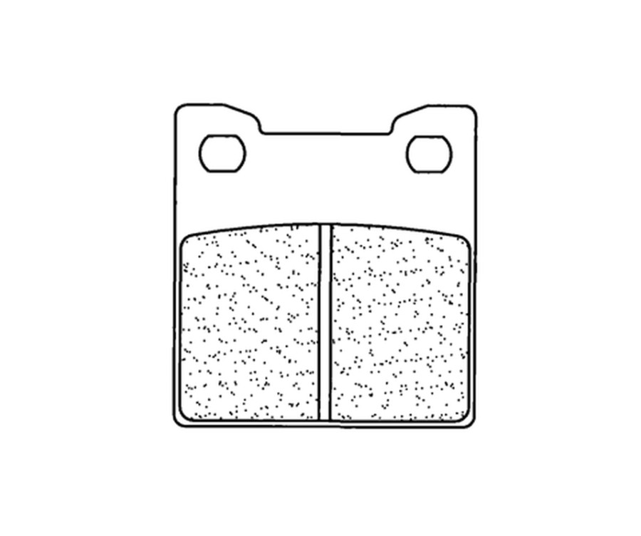 Plaquettes de frein CL BRAKES Route métal fritté - 2390RX3 - 1034954