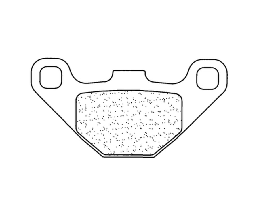 Plaquettes de frein CL BRAKES Scooter métal fritté - 3012SC - 1035087