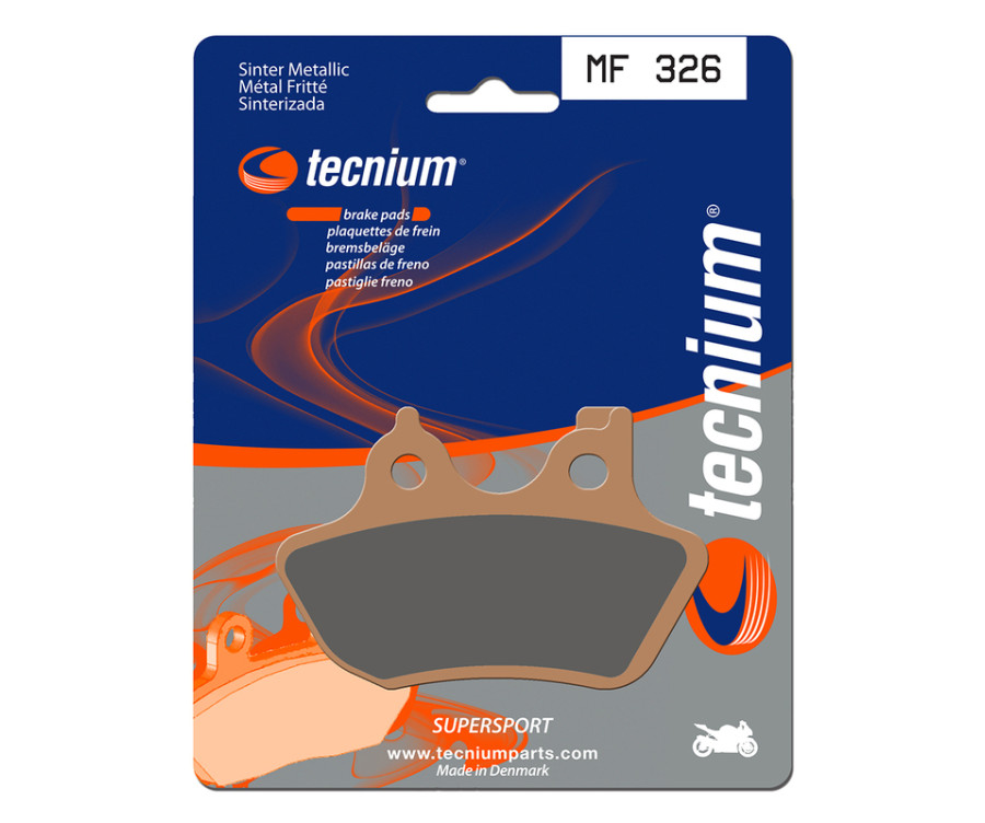 Plaquettes de frein TECNIUM Performance métal fritté - MF326 - 1022772