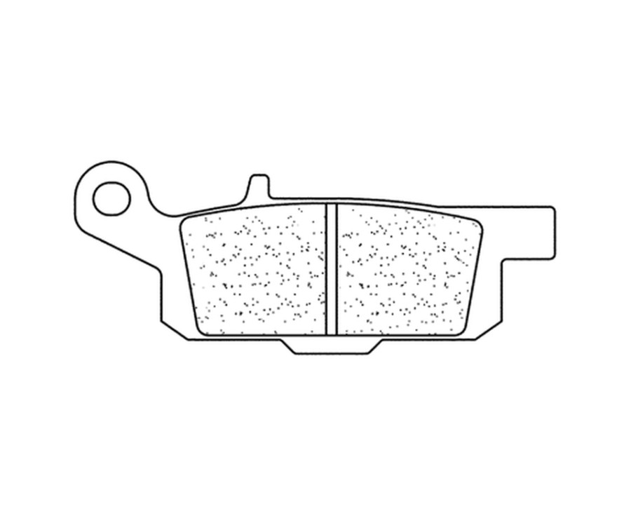 Plaquettes de frein CL BRAKES Quad métal fritté - 1194ATV1 - 1034750