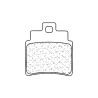 Plaquettes de frein CL BRAKES Maxi Scooter métal fritté - 3070MSC - 1035158