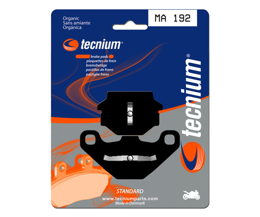 Plaquettes de frein TECNIUM route organique - MA192 - 1022409