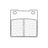 Plaquettes de frein CL BRAKES route métal fritté - 2282A3+ - 1034821