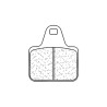 Plaquettes de frein CL BRAKES Racing métal fritté - 1075C60 - 1048256