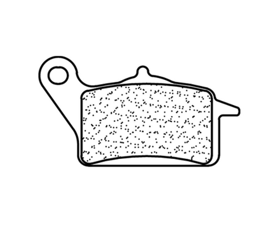 Plaquettes de frein CL BRAKES Maxi Scooter métal fritté - 3107MSC - 1035192