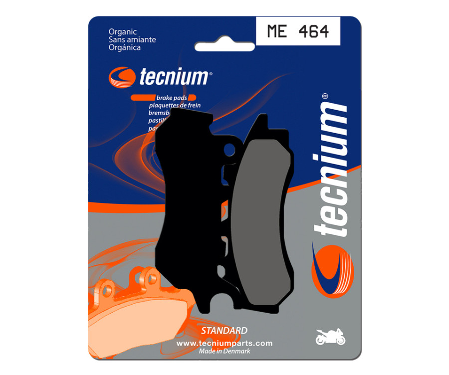 Plaquettes de frein TECNIUM organique - ME464 (pour étrier de frein Nissin) - 1090542