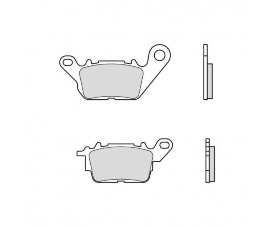 Plaquettes de frein TECNIUM Scooter organique - ME443 - 1022705