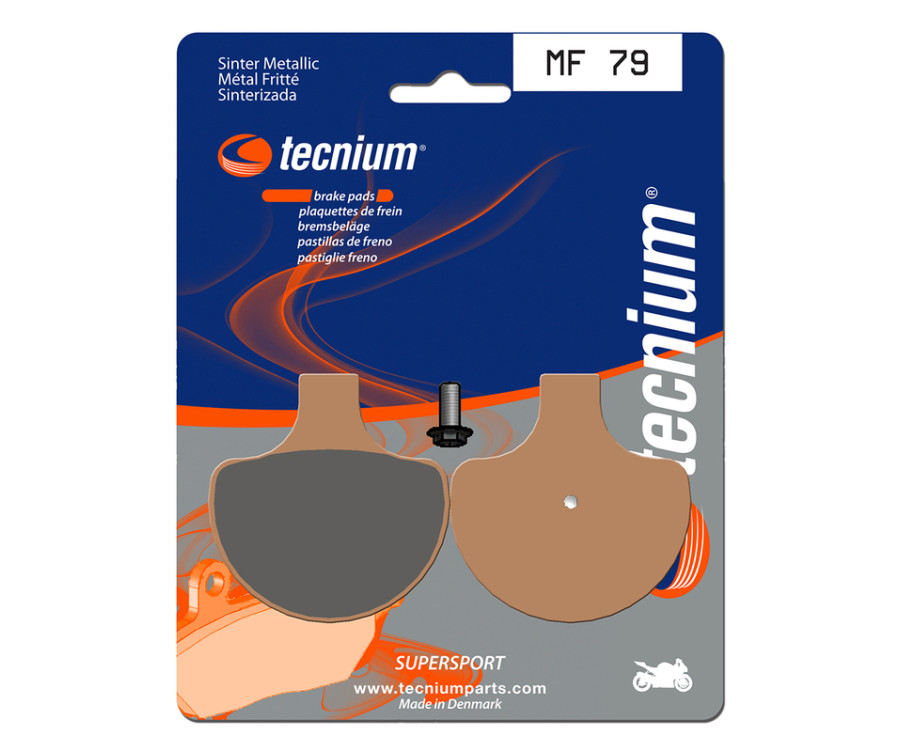 Plaquettes de frein TECNIUM Performance métal fritté - MF79 - 1022806