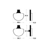 Plaquettes de frein TECNIUM Performance métal fritté - MF79 - 1022806