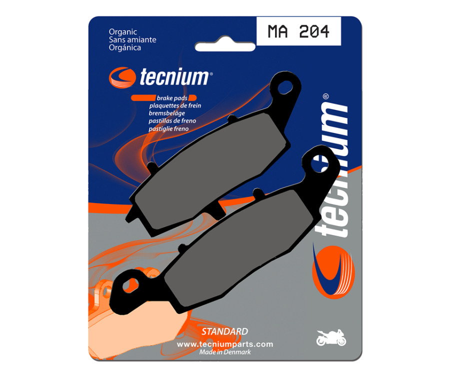 Plaquettes de frein TECNIUM route organique - MA204 - 1022419