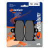 Plaquettes de frein TECNIUM route organique - MA296 - 1022467