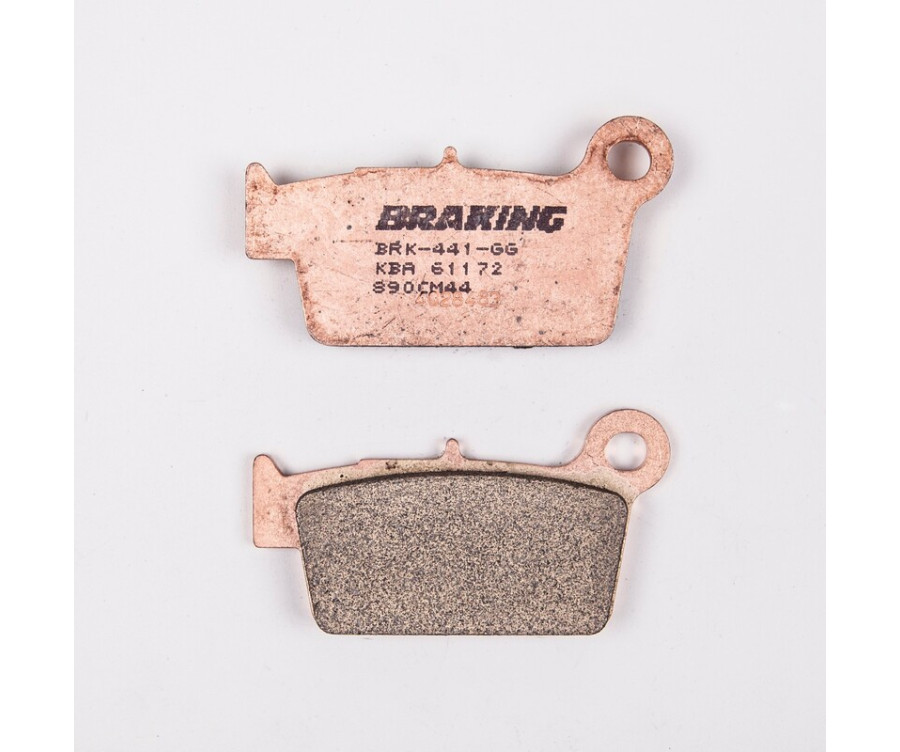 Plaquettes de frein BRAKING Off-Road/Quad métal fritté - 890CM44 - 1043291