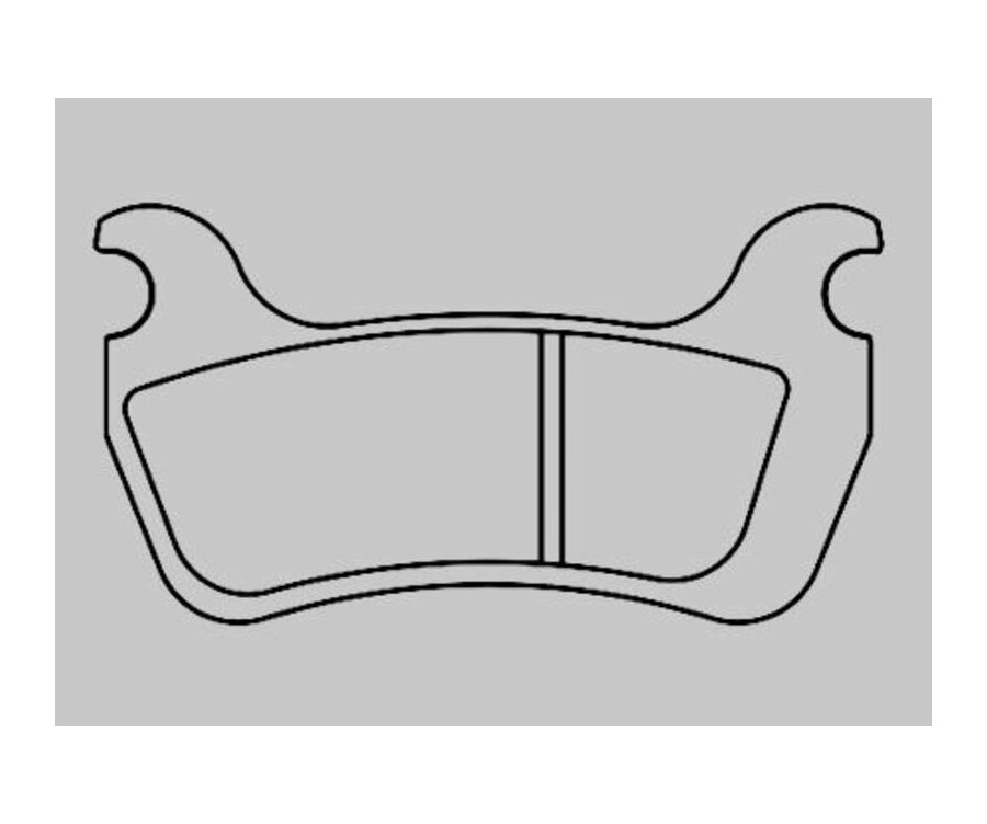 Plaquettes de frein BERINGER Quad métal fritté - KIT1158S - 1026100