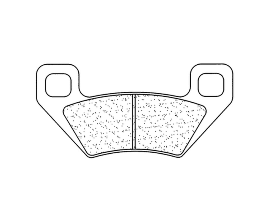 Plaquettes de frein CL BRAKES Quad métal fritté - 1171ATV1 - 1034731