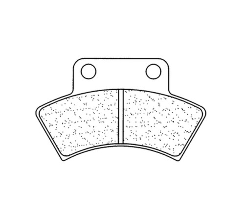 Plaquettes de frein CL BRAKES Quad métal fritté - 2924ATV1 - 1035064