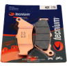 Plaquettes de frein TECNIUM MX/ATV métal fritté - MOR174 - 1120880