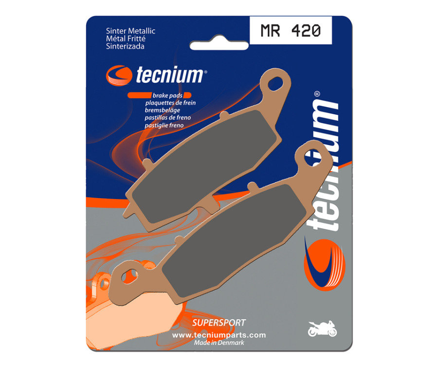 Plaquettes de frein TECNIUM Performance métal fritté - MR420 - 1023089
