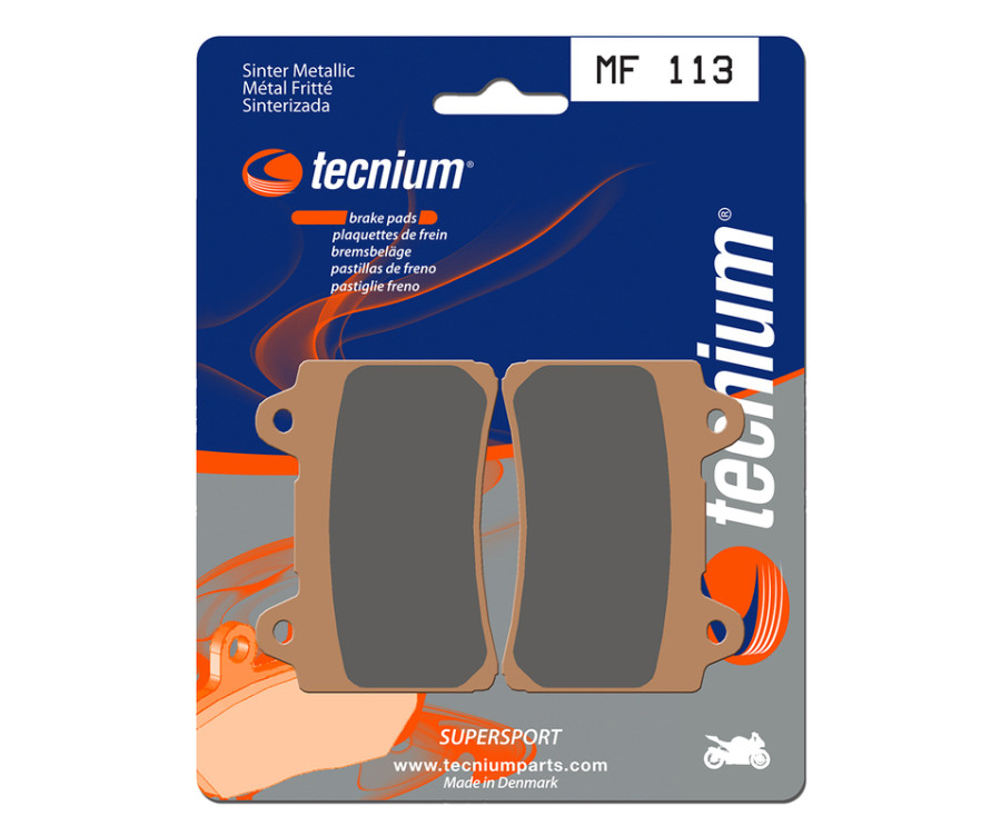 Plaquettes de frein TECNIUM Performance métal fritté - MF113 - 1022717