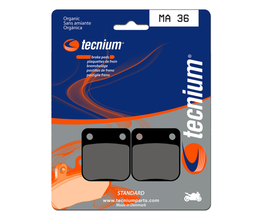 Plaquettes de frein TECNIUM route organique - MA36 - 1022492