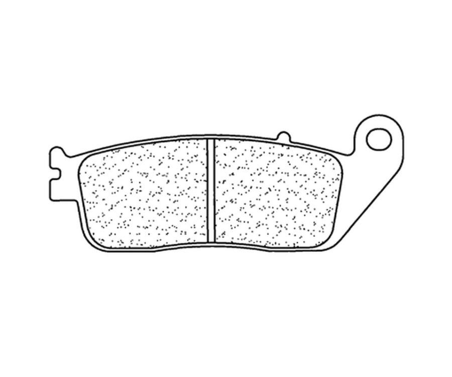Plaquettes de frein CL BRAKES route métal fritté - 2256XBK5 - 1034810