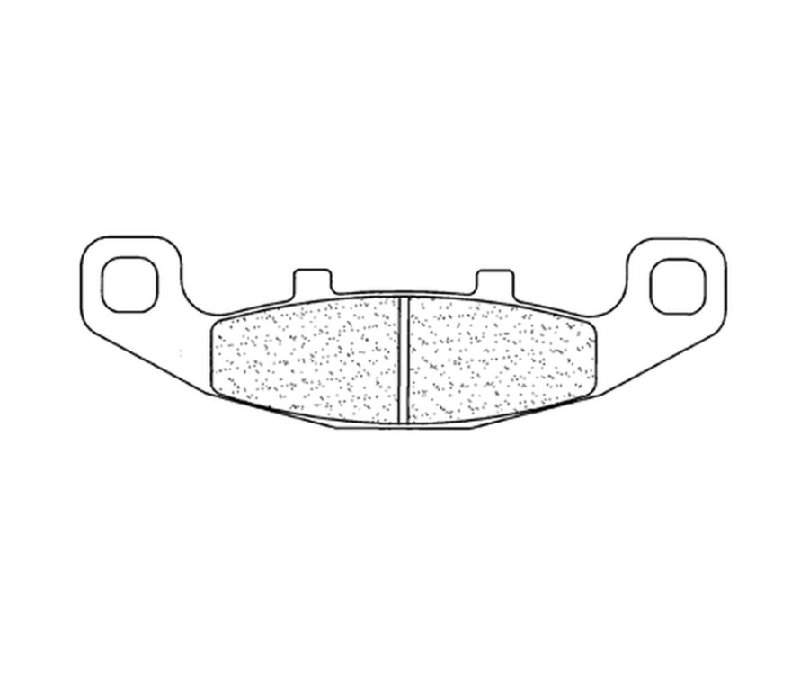 Plaquettes de frein CL BRAKES route métal fritté - 2304S4 - 1034867