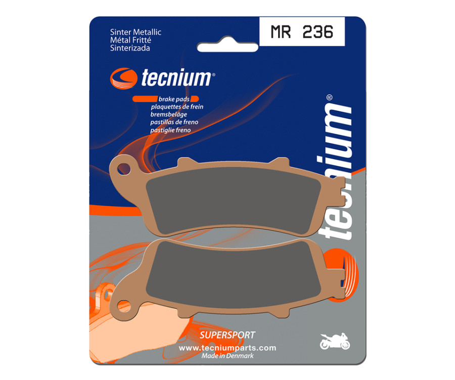 Plaquettes de frein TECNIUM Performance métal fritté - MR236 - 1023062