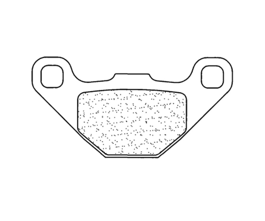 Plaquettes de frein CL BRAKES Scooter métal fritté - 3024SC - 1035103