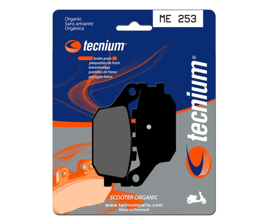 Plaquettes de frein TECNIUM Scooter organique - ME253 - 1022656