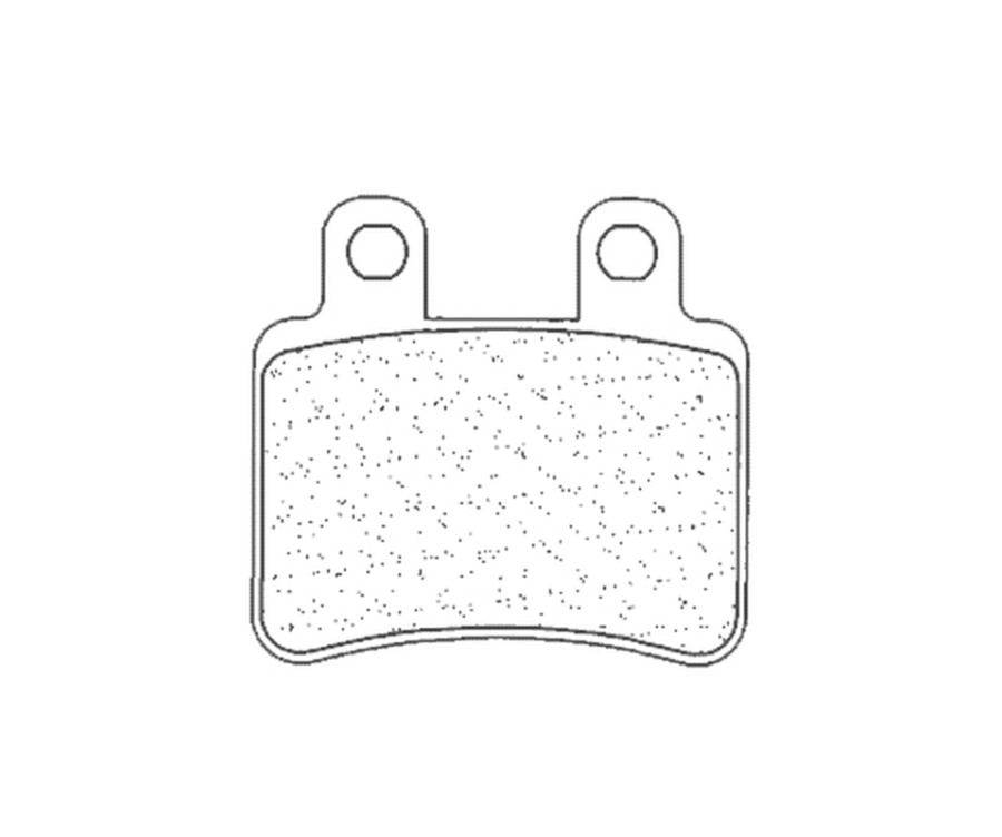 Plaquettes de frein CL BRAKES Route métal fritté - 1223RX3 - 1034767